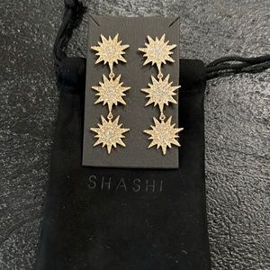 Celestial drop earrings